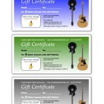 Guitar Lessons SF Gift Certificates 3
